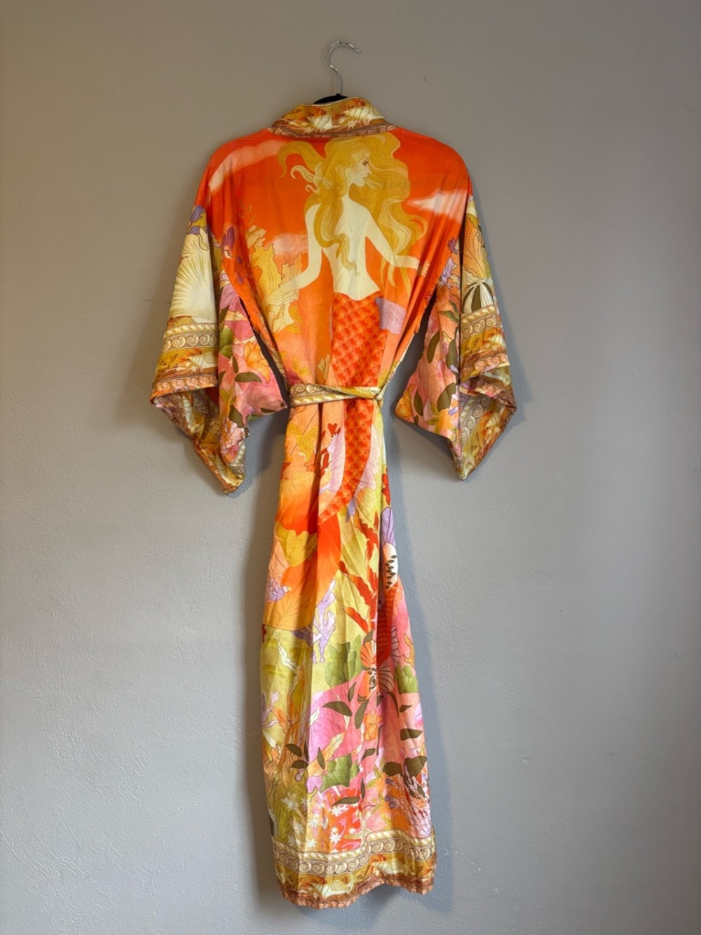 Lightweight Mermaid Print Robe - Picture 2 of 7